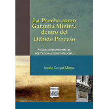 LA PRUEBA COMO GARANTÍA MÍNIMA DENTRO DEL DEBIDO PROCESO LA PRUEBA COMO GARANTÍA MÍNIMA DENTRO DEL DEBIDO PROCESO